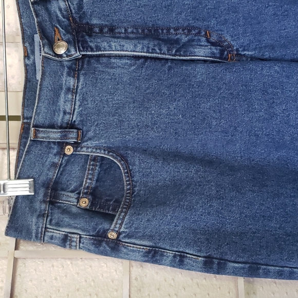 Jil Sander Vintage High Rise Straight Women's Blue Jeans Size 42(12) - Picture 2 of 6